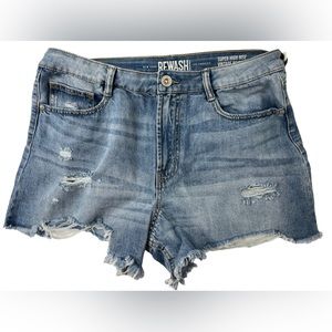 Rewash Jean Shorts Jrs Sz 13/31